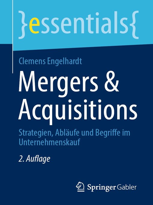 Title details for Mergers & Acquisitions by Clemens Engelhardt - Available